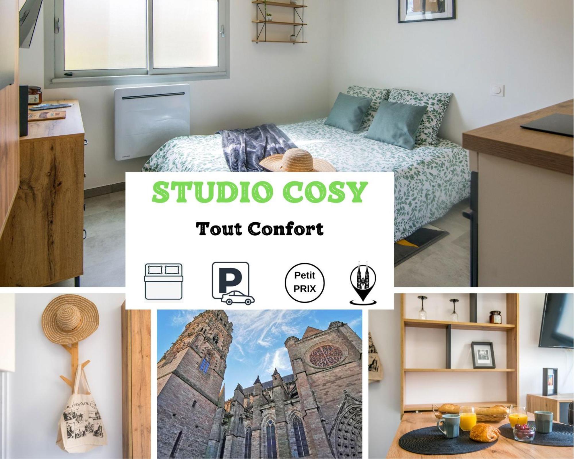Studio Cosy - Tout Confort Родез Екстериор снимка